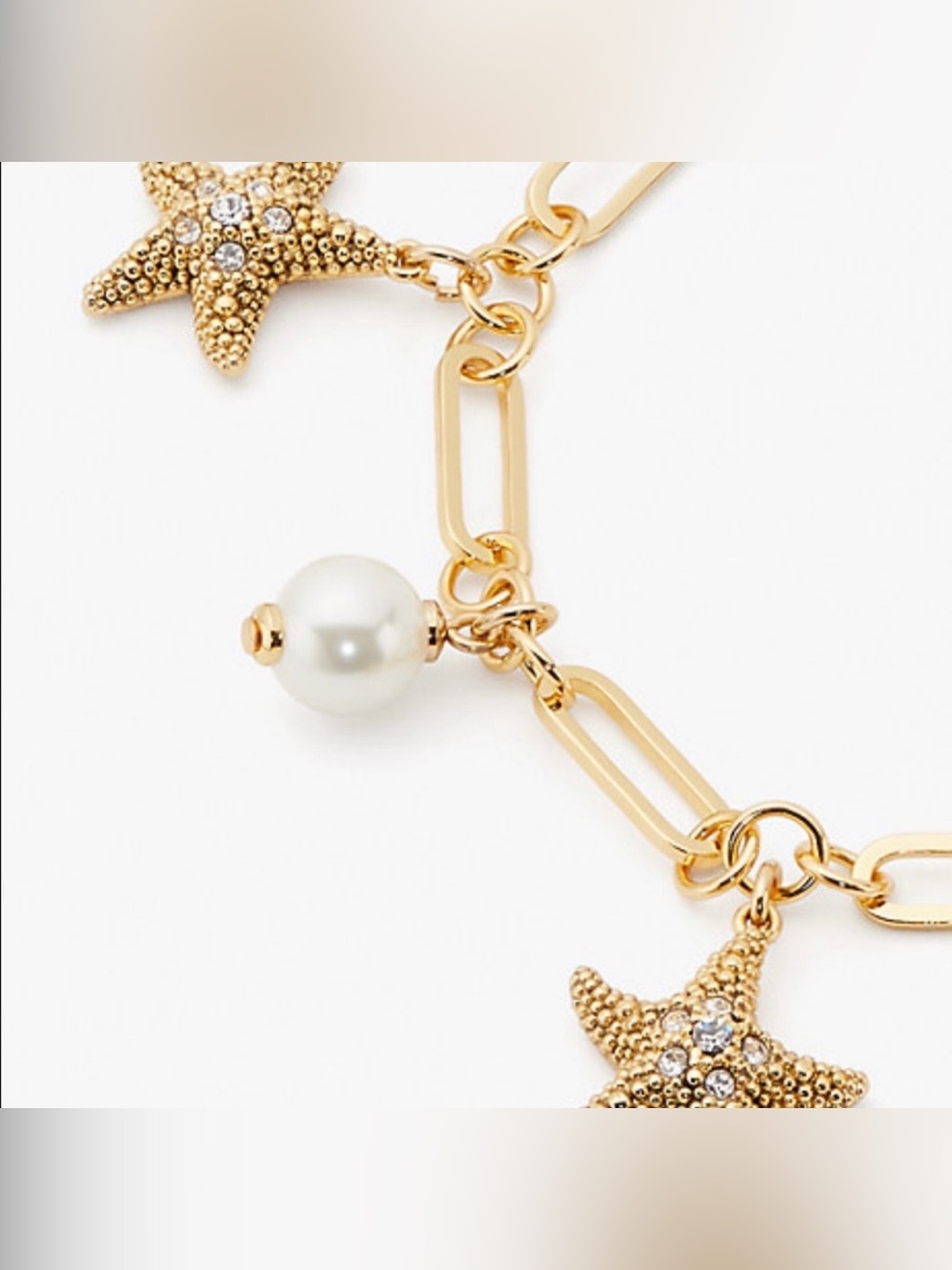 Kate Spade Sea Star Charm Bracelet NEW - Picture 6 of 6
